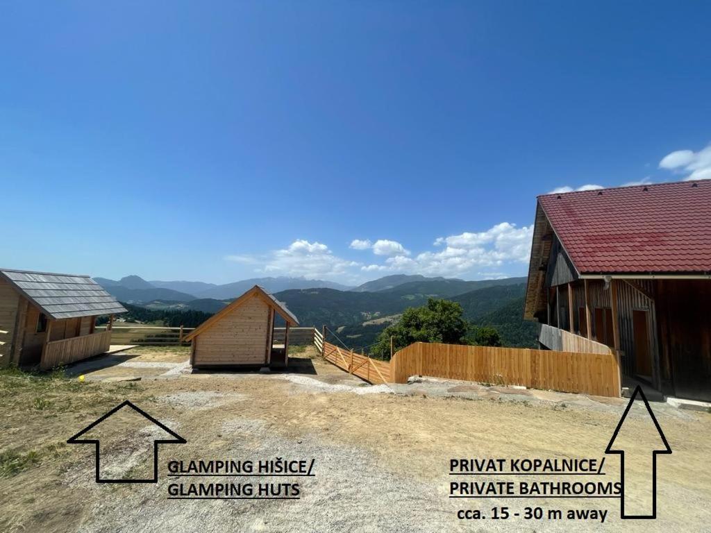 Farmstay&Glamping Visocnik Ljubno Екстер'єр фото
